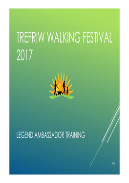 Trefriw Walking Festival 2017