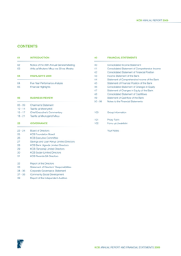 KCB ANNUAL REPORT 2009.Pdf