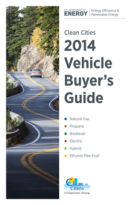 Clean Cities 2014 Vehicle Buyer's Guide