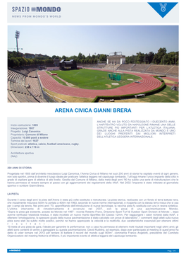 Arena Civica Gianni Brera