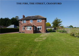 The Firs, the Street, Cransford