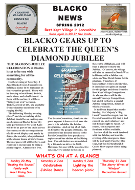 Blacko Gears up to Celebrate the Queen's Diamond Jubilee