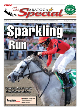 Inside Rachel Alexandra? F Yaddo Preview Here & There at Saratoga