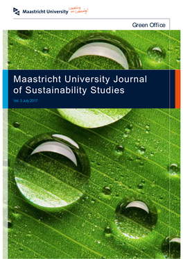 Maastricht University Journal of Sustainability Studies