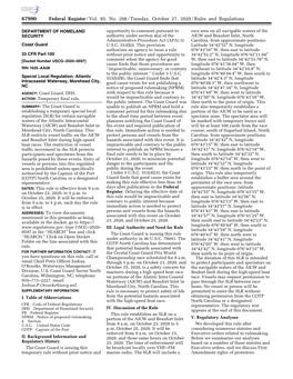 Federal Register/Vol. 85, No. 208/Tuesday, October 27, 2020