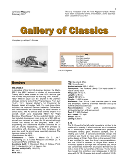 Gallery of Classics