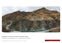Skippers Canyon | Rural Visitor Zone Graphic Attachment to Landscape Evidence
