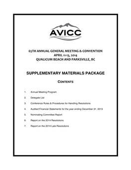 Supplementary Materials Package