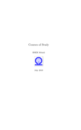 Courses of Study