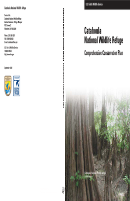 Catahoula National Wildlife Refuge Catahoula National Wildlife USFWS Photo Comprehensive Conservation Plan Comprehensive Catahoula National