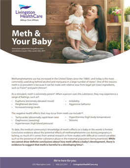 Meth & Your Baby