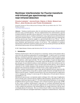 Arxiv:2011.09764V2 [Physics.Optics] 3 Feb 2021