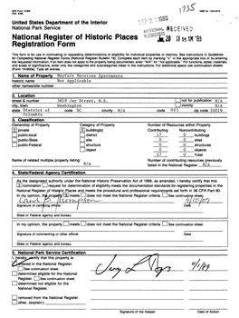 National Register of Historic Places Registration Form