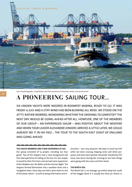 A Pioneering Sailing Tour…