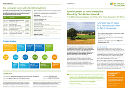 Reinforcement to North Shropshire Electricity Distribution Network