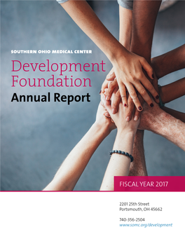 Southern Ohio Medical Center Development Foundation Annual Report