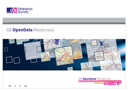 OS Opendata Masterclass Introduction