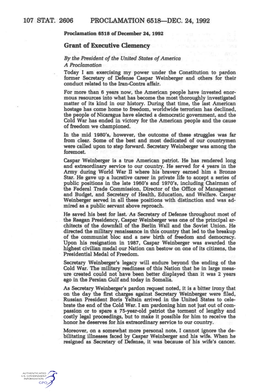 107 STAT. 2606 PROCLAMATION 6518—DEC. 24, 1992 Grant Of