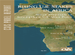 Rising US Stakes in Africa