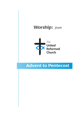 From Advent to Pentecost