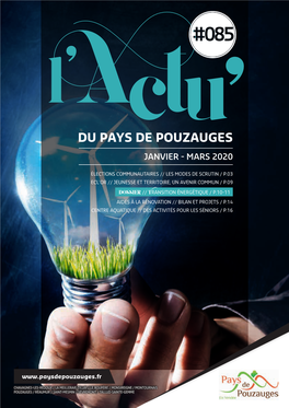 DU PAYS DE POUZAUGES L JANVIER - MARS 2020