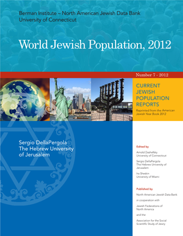 World Jewish Population, 2012