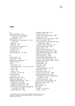 (Amlcds) 134, 144, 147 Action Potential 252F