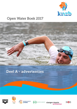 Open Water Boek 2017