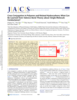 Cross Conjugation in Polyenes and Related