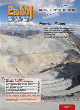 Peruvian Mining 2011