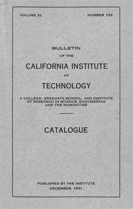 California Institute