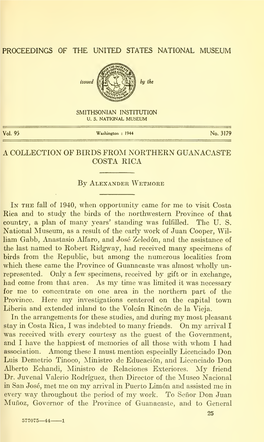 Proceedings of the United States National Museum