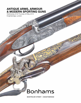 Antique Arms, Armour & Modern Sporting Guns