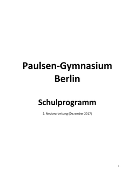 Paulsen-Gymnasium Berlin