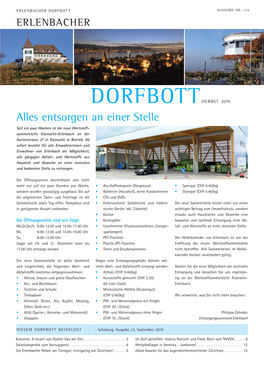 Dorfbott Ausgabe Nr