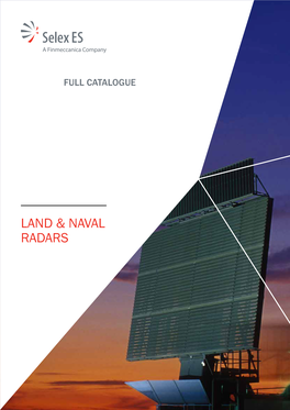 Land & Naval Radars