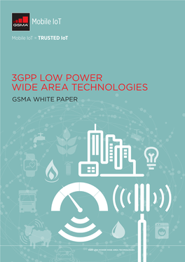 3GPP Low Power Wide Area Technologies 1