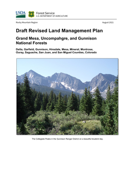GMUG National Forests Draft Revised Land Management Plan