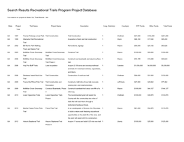 Georgia Comprehensive RTP Project List