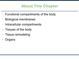 Cell Membranes