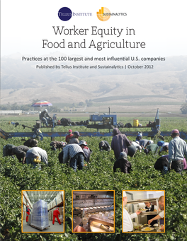 Worker Equity in Food and Agriculture | October 2012