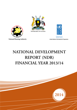 National Development Report (Ndr) | Financial Year 2013/14