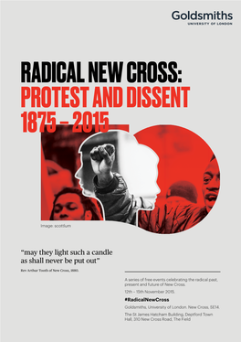 Radical New Cross: Protest and Dissent 1875 – 2015