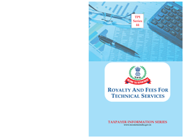 Royalty and Fees for Technical Services