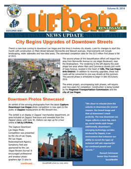 City Begins Upgrades of Downtown Streets