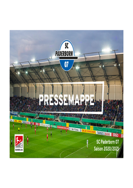Pressemappe Saison 2020/2021