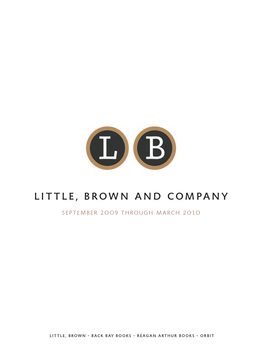 Little, Brown and Company