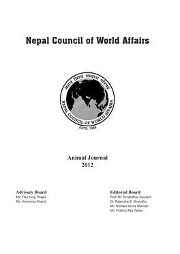Nepal Council of World Affairs