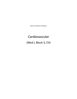 Cardiovascular