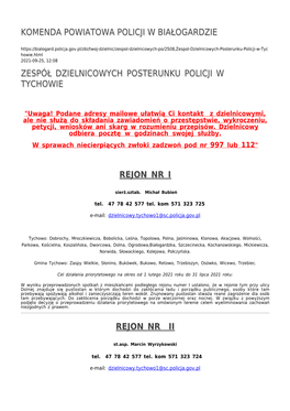 Komenda Powiatowa Policji W Białogardzie